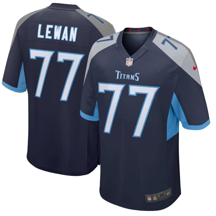 Taylor Lewan Tennessee Titans Nike New 2018 Game Jersey - Navy