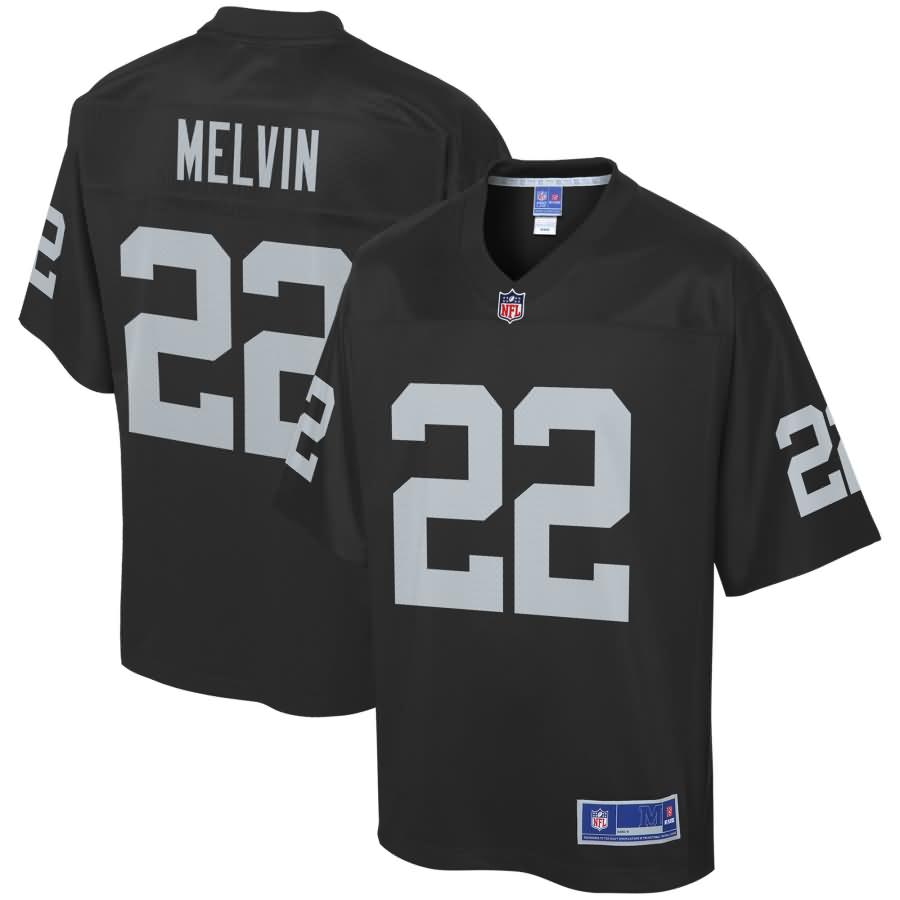 Rashaan Melvin Oakland Raiders NFL Pro Line Youth Player Jersey - Black