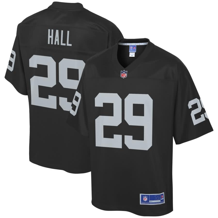 Leon Hall Oakland Raiders NFL Pro Line Player Jersey - Black