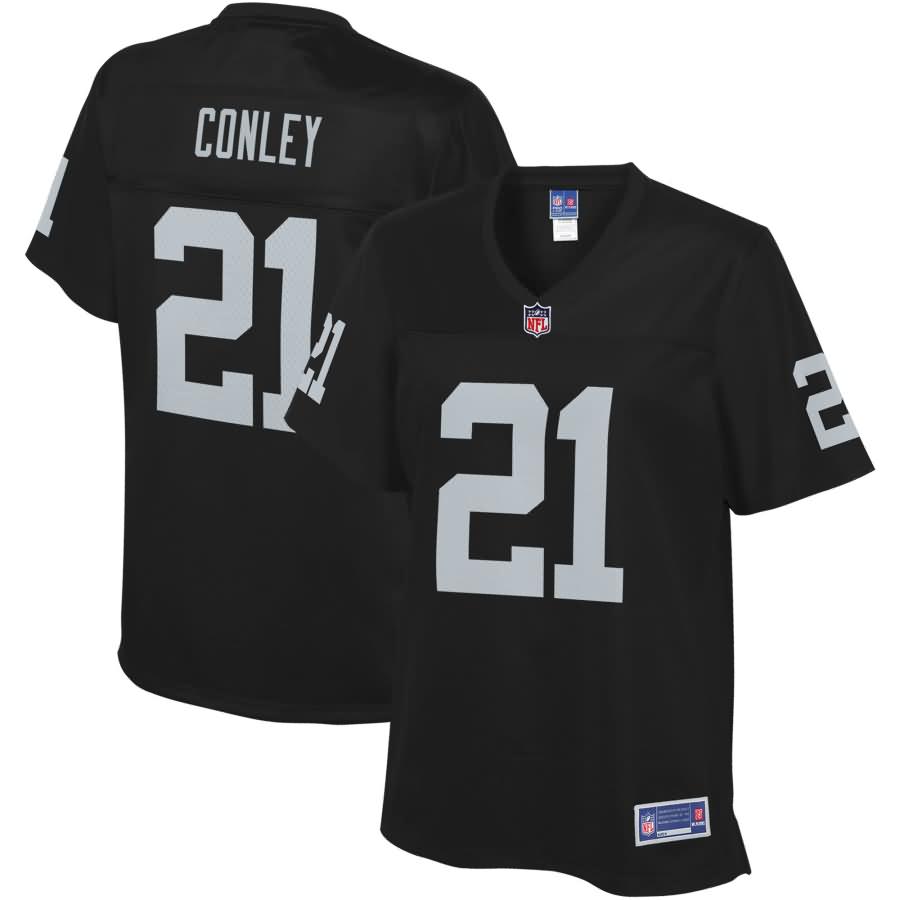 Gareon Conley Oakland Raiders NFL Pro Line Women's Team Color Player Jersey - Black