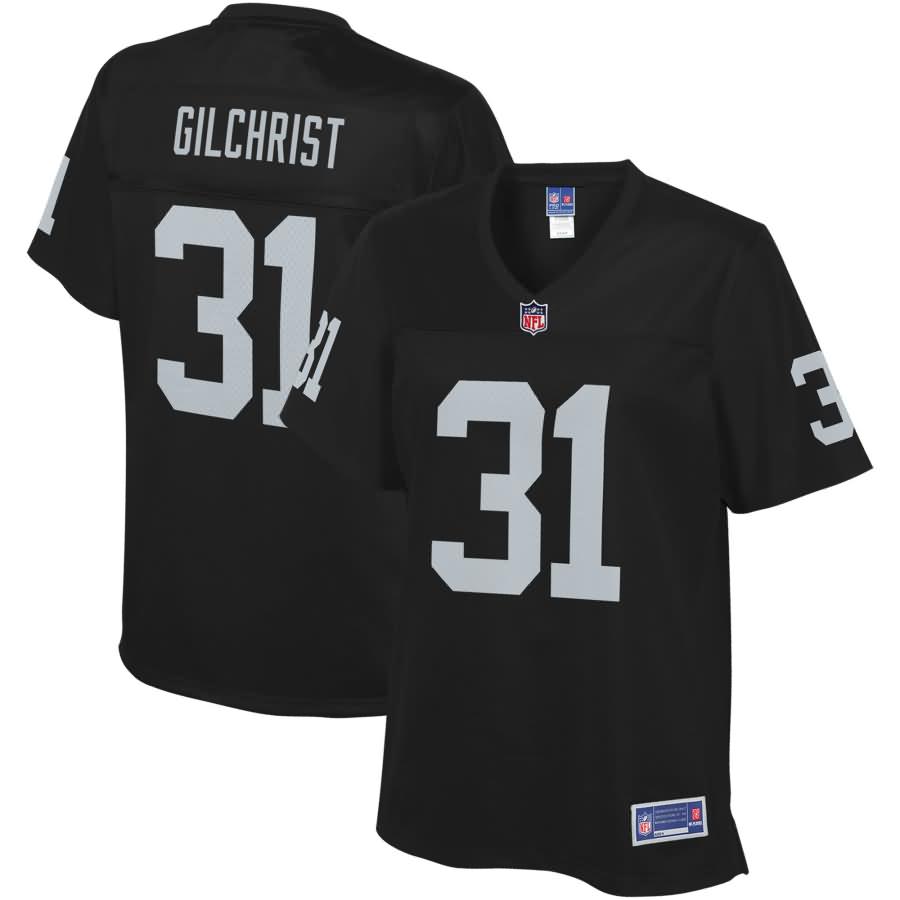 Marcus Gilchrist Oakland Raiders NFL Pro Line Women's Team Color Player Jersey - Black