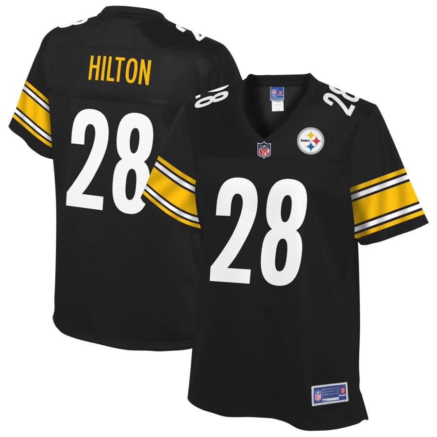 Mike Hilton Pittsburgh Steelers NFL Pro Line Women's Player Jersey - Black