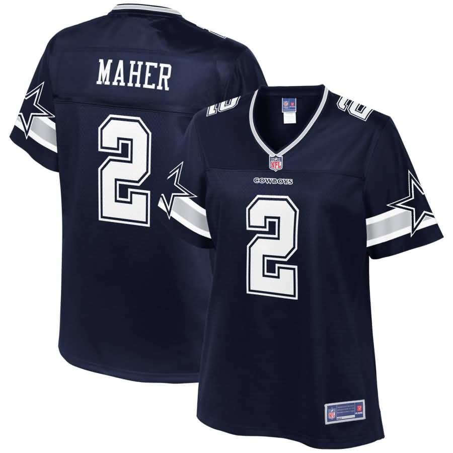 Brett Maher Dallas Cowboys NFL Pro Line Women's Player Jersey - Navy