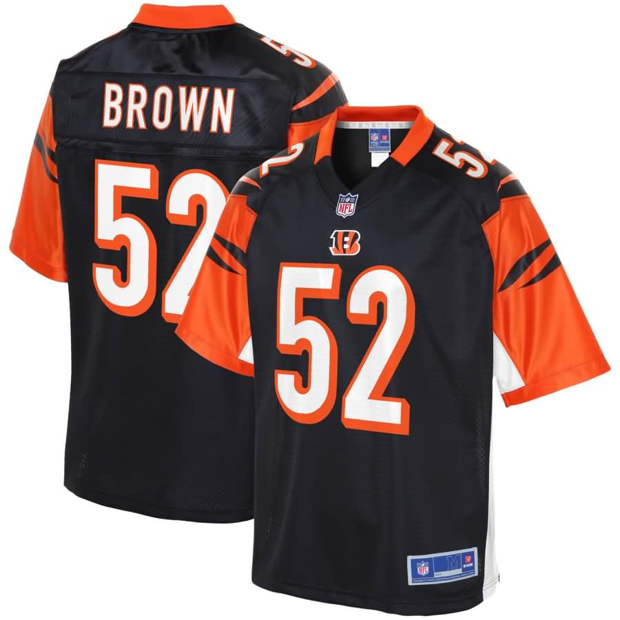 Preston Brown Cincinnati Bengals NFL Pro Line Player Jersey - Black