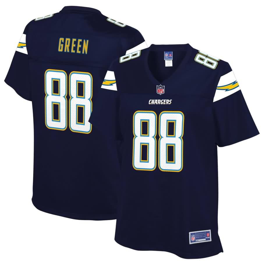 Virgil Green Los Angeles Chargers NFL Pro Line Women's Player Jersey - Navy