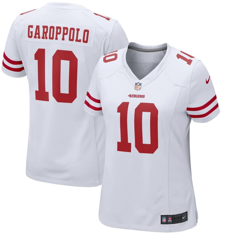 Jimmy Garoppolo San Francisco 49ers Nike Women's Team Color Game Jersey - White