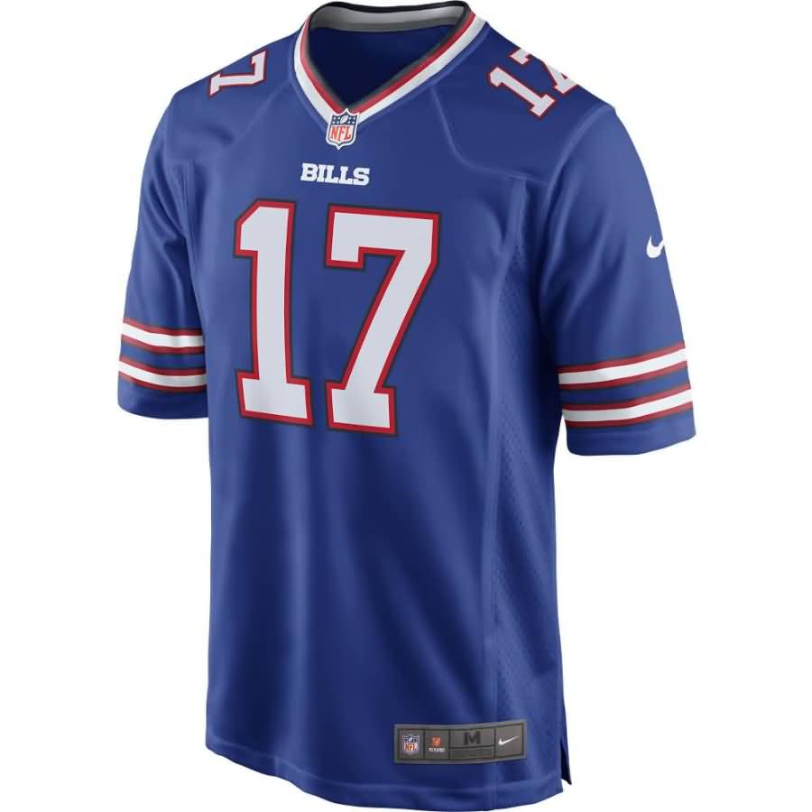 Josh Allen Buffalo Bills Nike 2018 NFL Draft First Round Pick Game Jersey - Royal