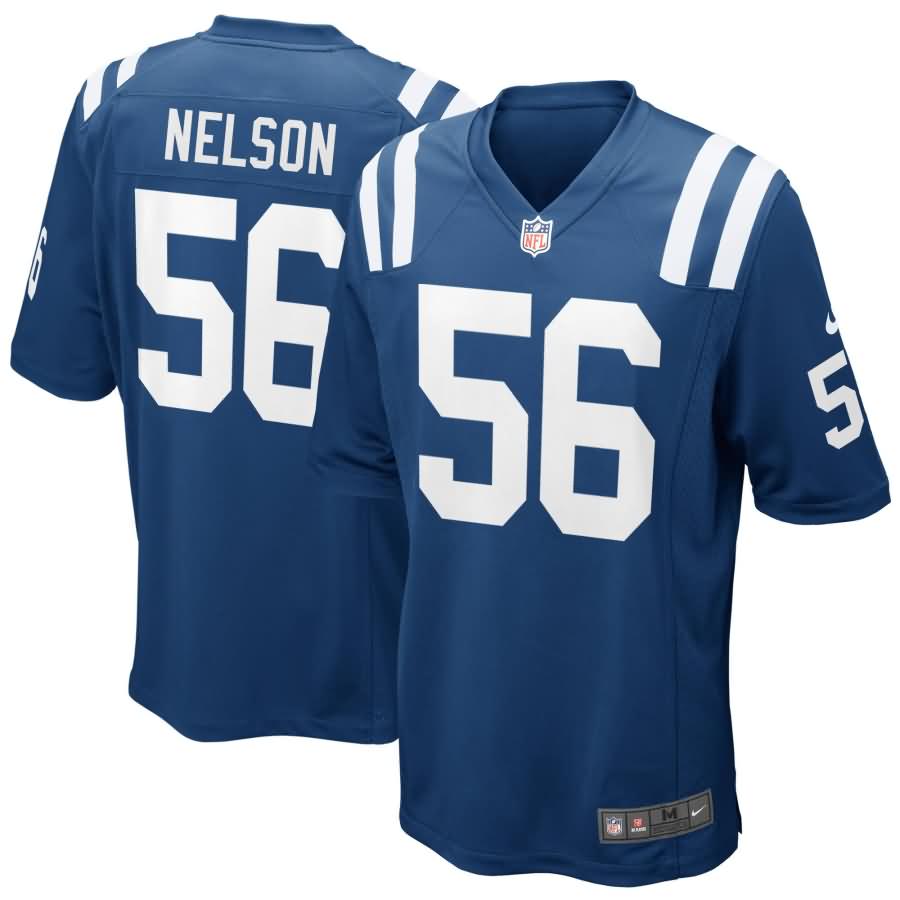 Quenton Nelson Indianapolis Colts Nike 2018 NFL Draft First Round Pick Game Jersey - Royal