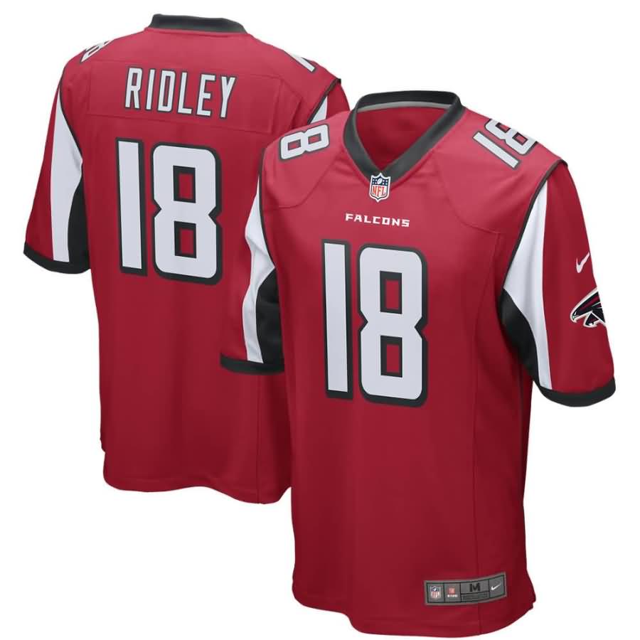 Calvin Ridley Atlanta Falcons Nike 2018 NFL Draft First Round Pick Game Jersey - Red