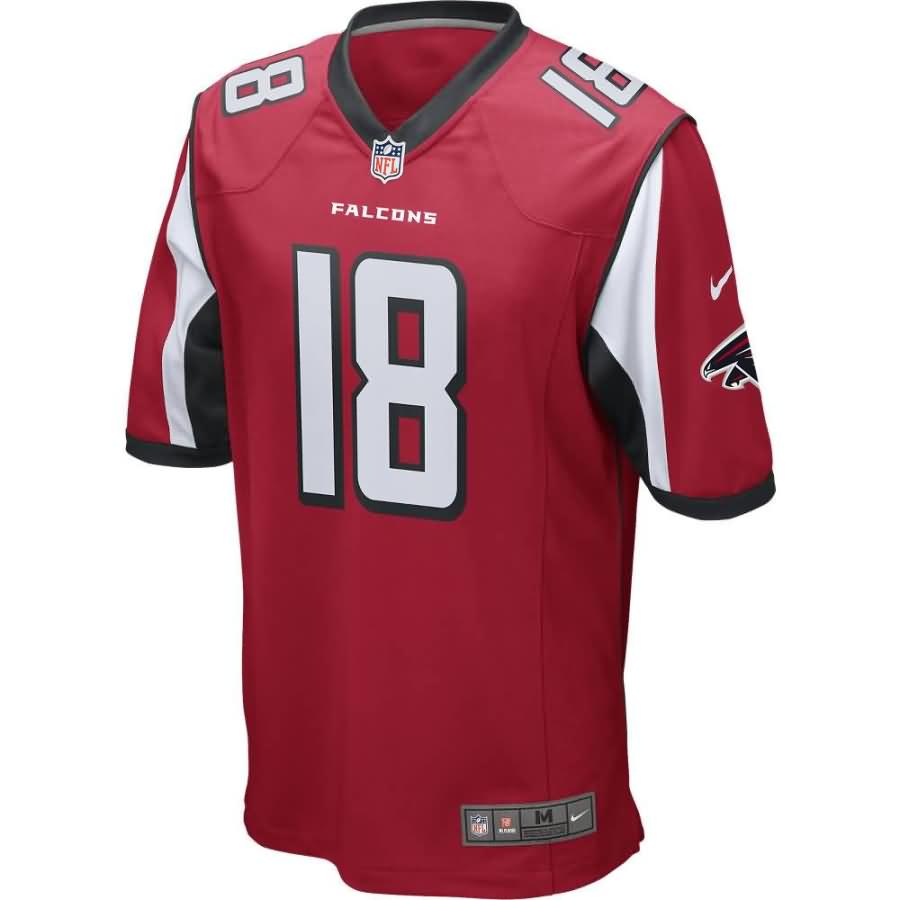 Calvin Ridley Atlanta Falcons Nike 2018 NFL Draft First Round Pick Game Jersey - Red