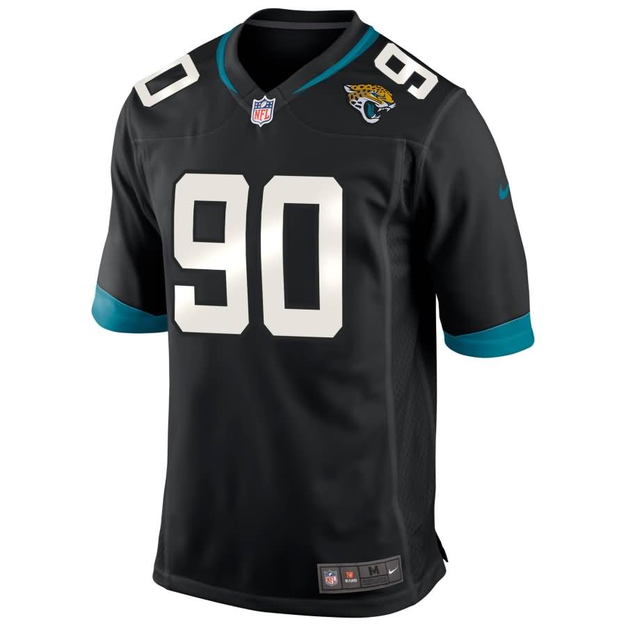 Taven Bryan Jacksonville Jaguars Nike 2018 NFL Draft First Round Pick Game Jersey - Black