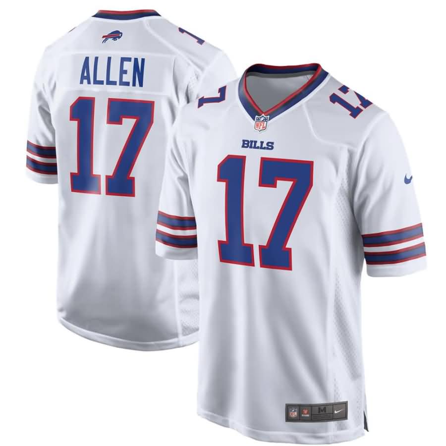 Josh Allen Buffalo Bills Nike 2018 NFL Draft Pick Game Jersey - White