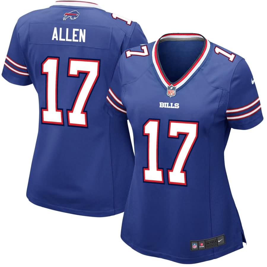 Josh Allen Buffalo Bills Nike Women's 2018 NFL Draft Pick Game Jersey - Royal