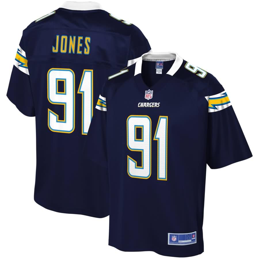 Justin Jones Los Angeles Chargers NFL Pro Line Player Jersey - Navy