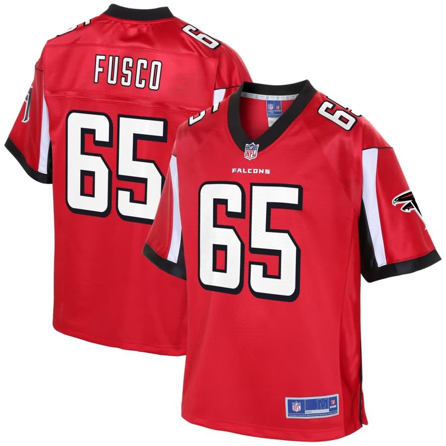 Brandon Fusco Atlanta Falcons NFL Pro Line Player Jersey - Red