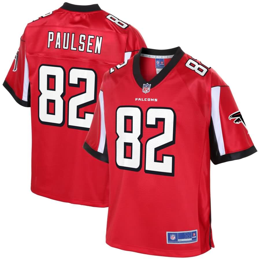 Logan Paulsen Atlanta Falcons NFL Pro Line Player Jersey - Red