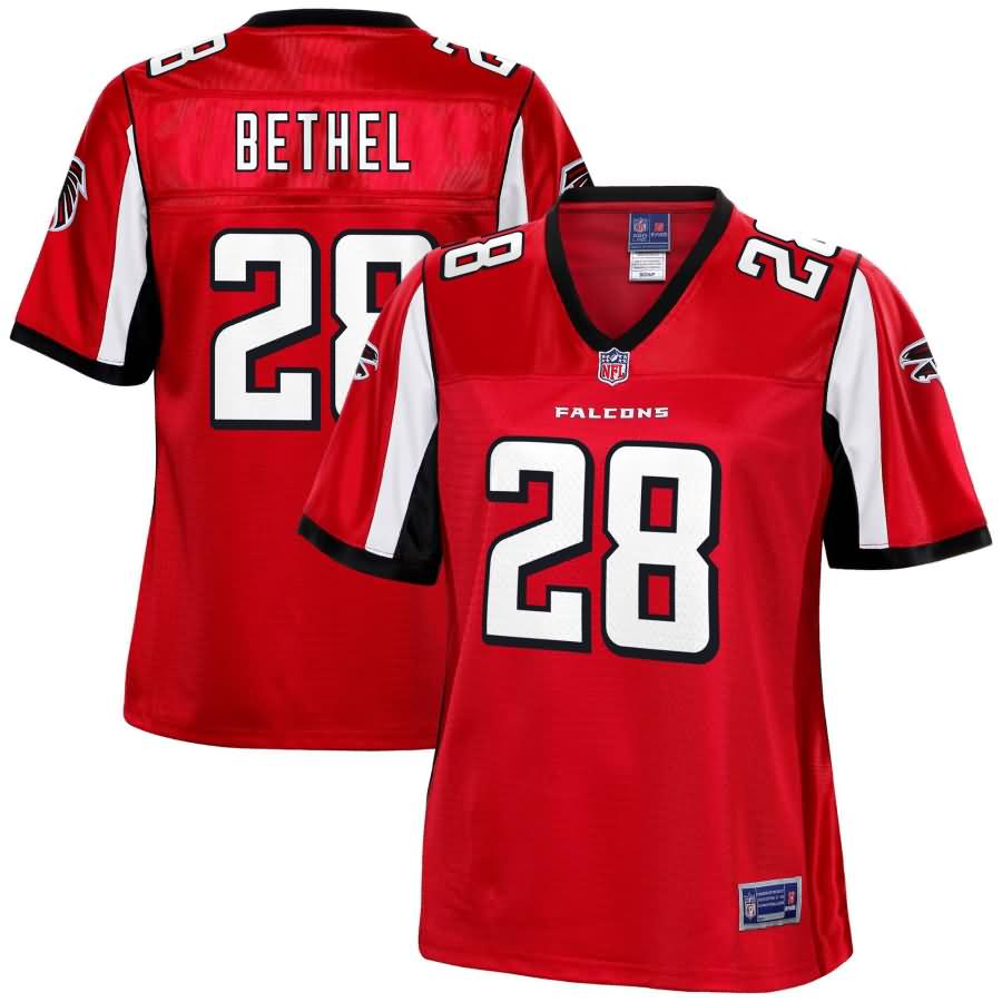 Justin Bethel Atlanta Falcons NFL Pro Line Women's Player Jersey - Red