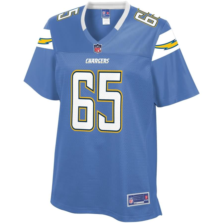 Zach Golditch Los Angeles Chargers NFL Pro Line Women's Alternate Player Jersey - Powder Blue