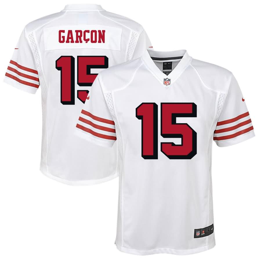 Pierre Garcon San Francisco 49ers Nike Youth Color Rush Player Game Jersey - White