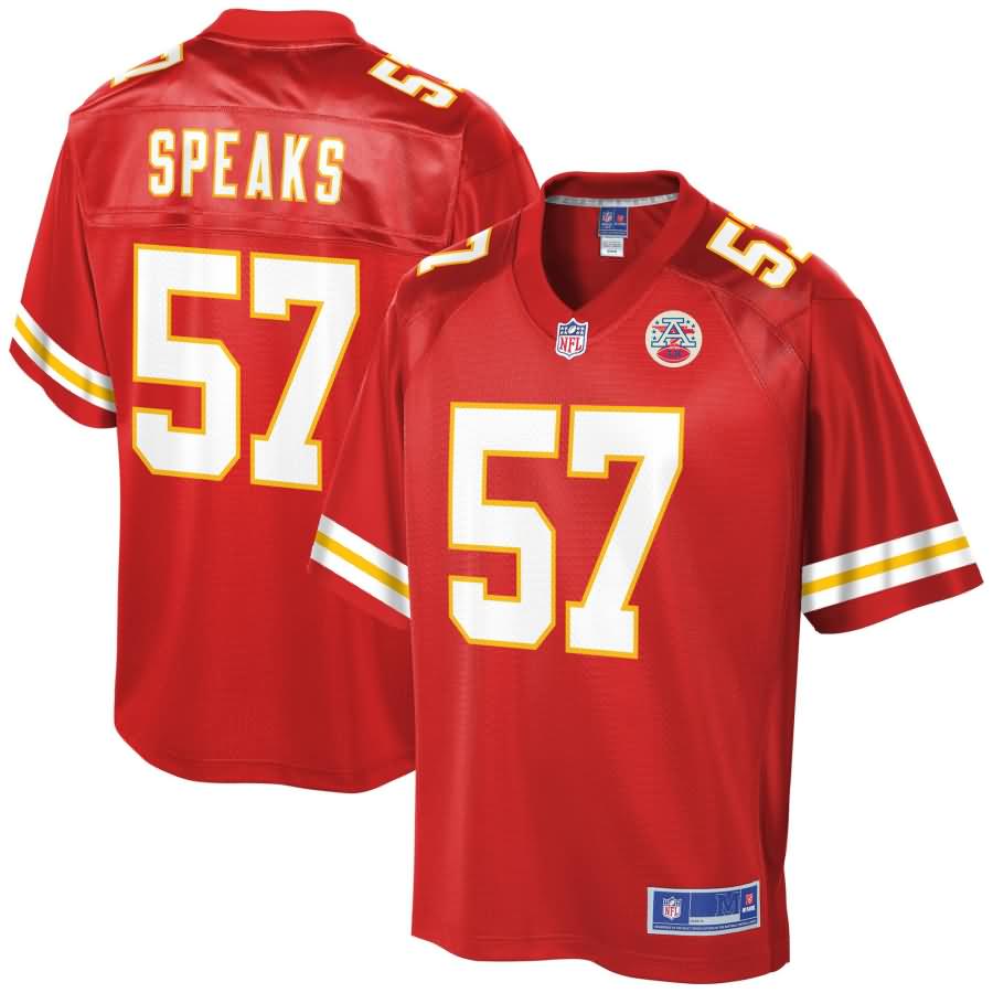 Breeland Speaks Kansas City Chiefs NFL Pro Line Player Jersey - Red