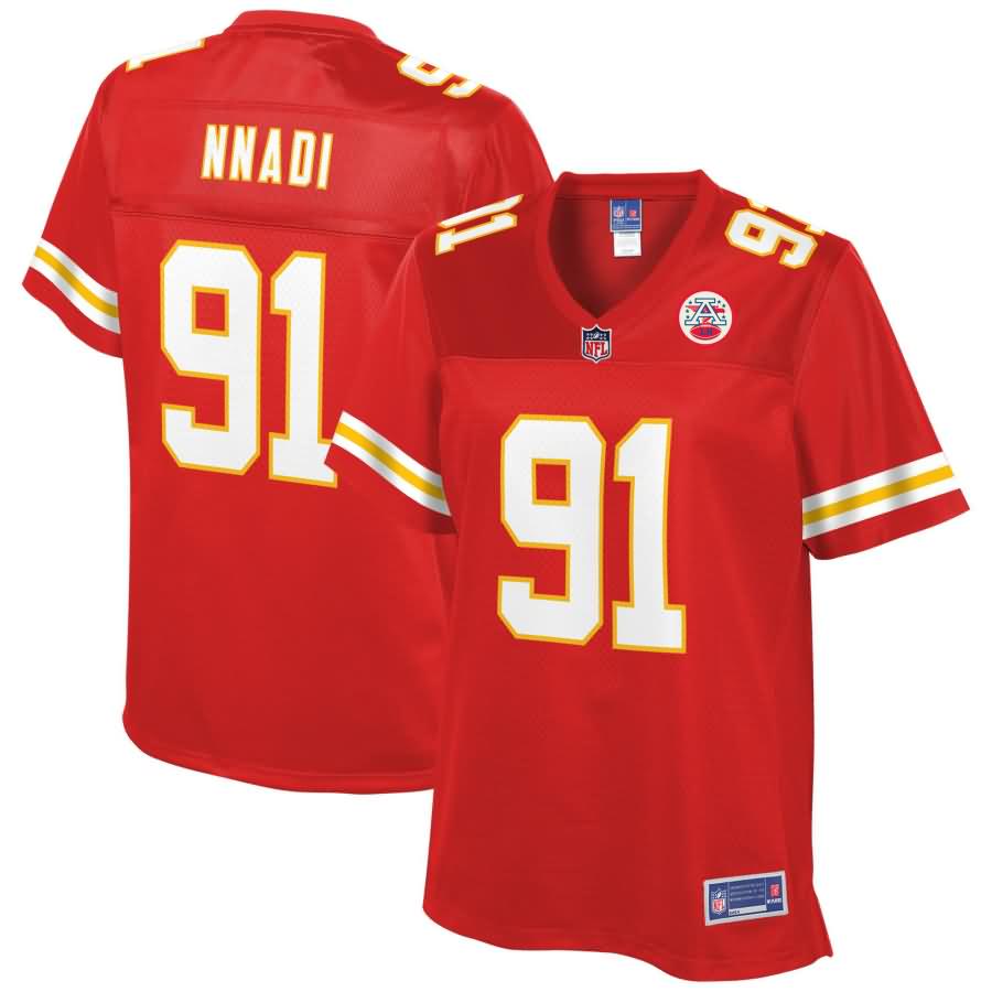 Derrick Nnadi Kansas City Chiefs NFL Pro Line Women's Player Jersey - Red