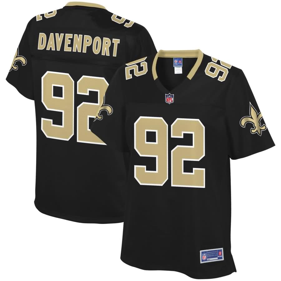 Marcus Davenport New Orleans Saints NFL Pro Line Women's Player Jersey - Black