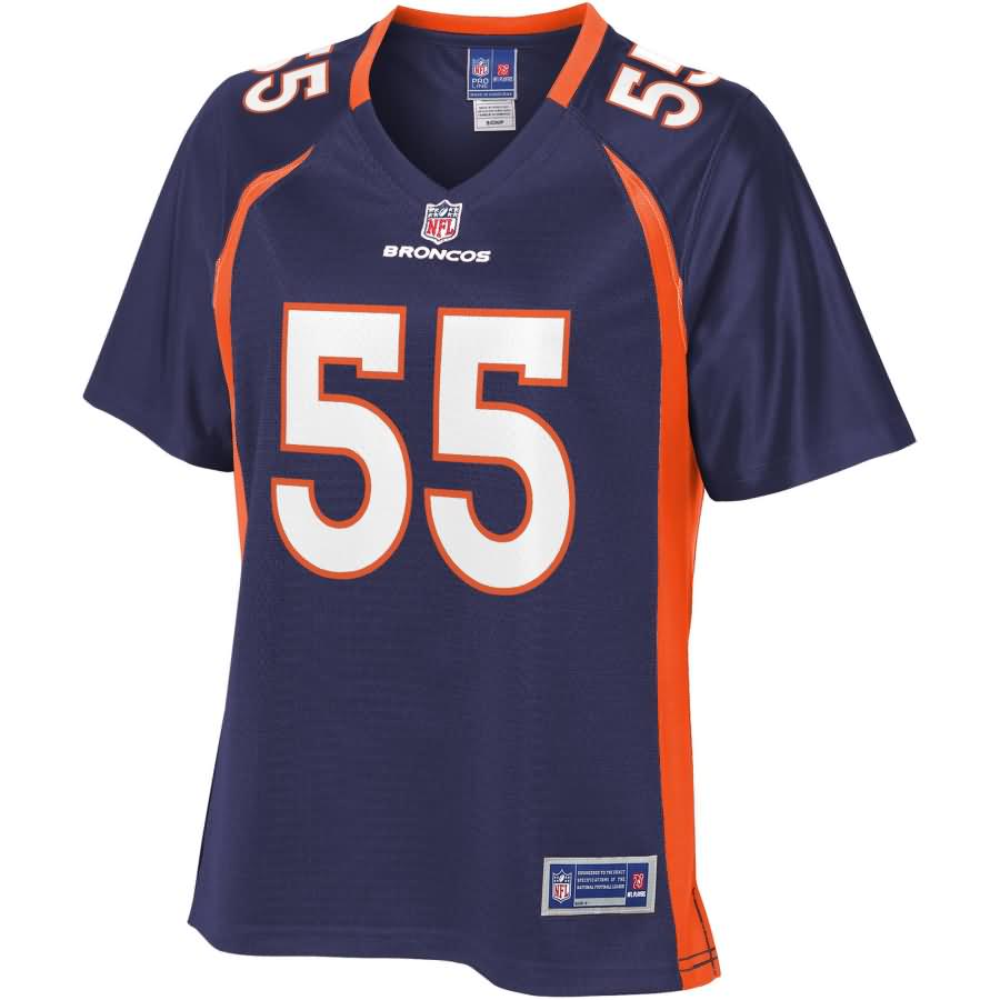 Bradley Chubb Denver Broncos NFL Pro Line Women's Alternate Player Jersey - Navy