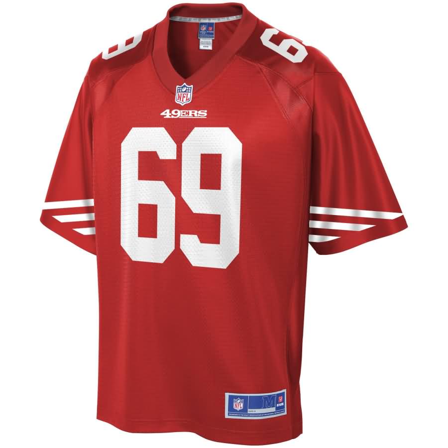 Mike McGlinchey San Francisco 49ers NFL Pro Line Youth Player Jersey - Scarlet