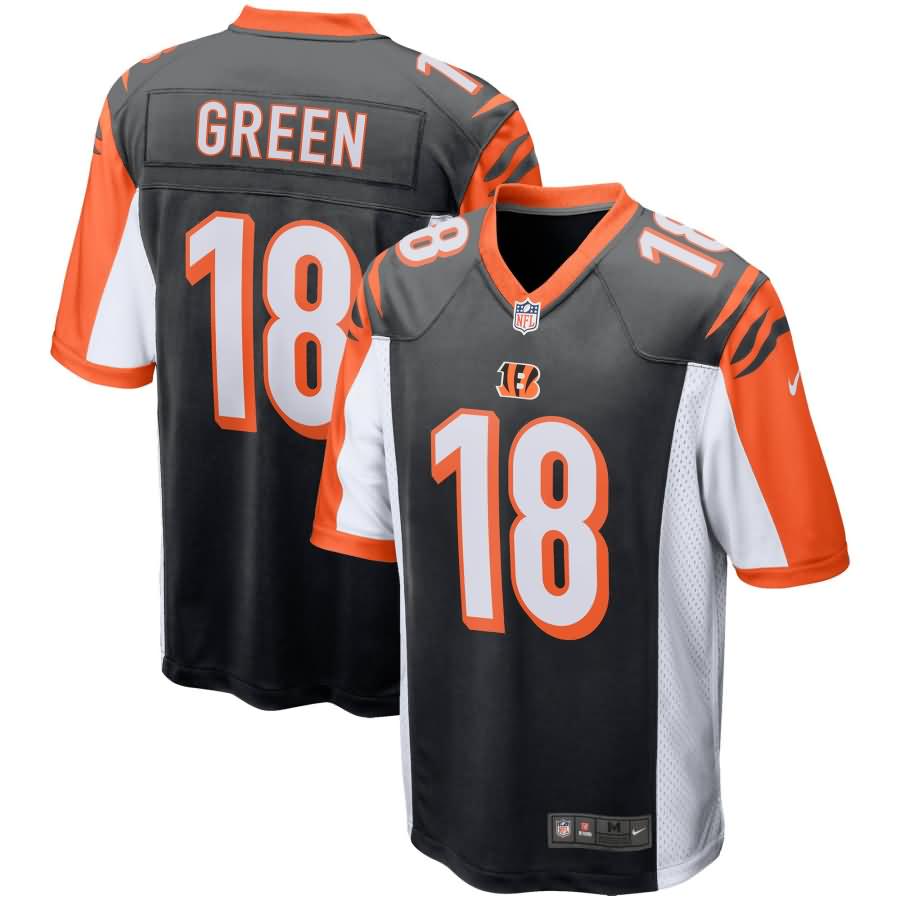 A.J. Green Cincinnati Bengals Nike Game Jersey - Black