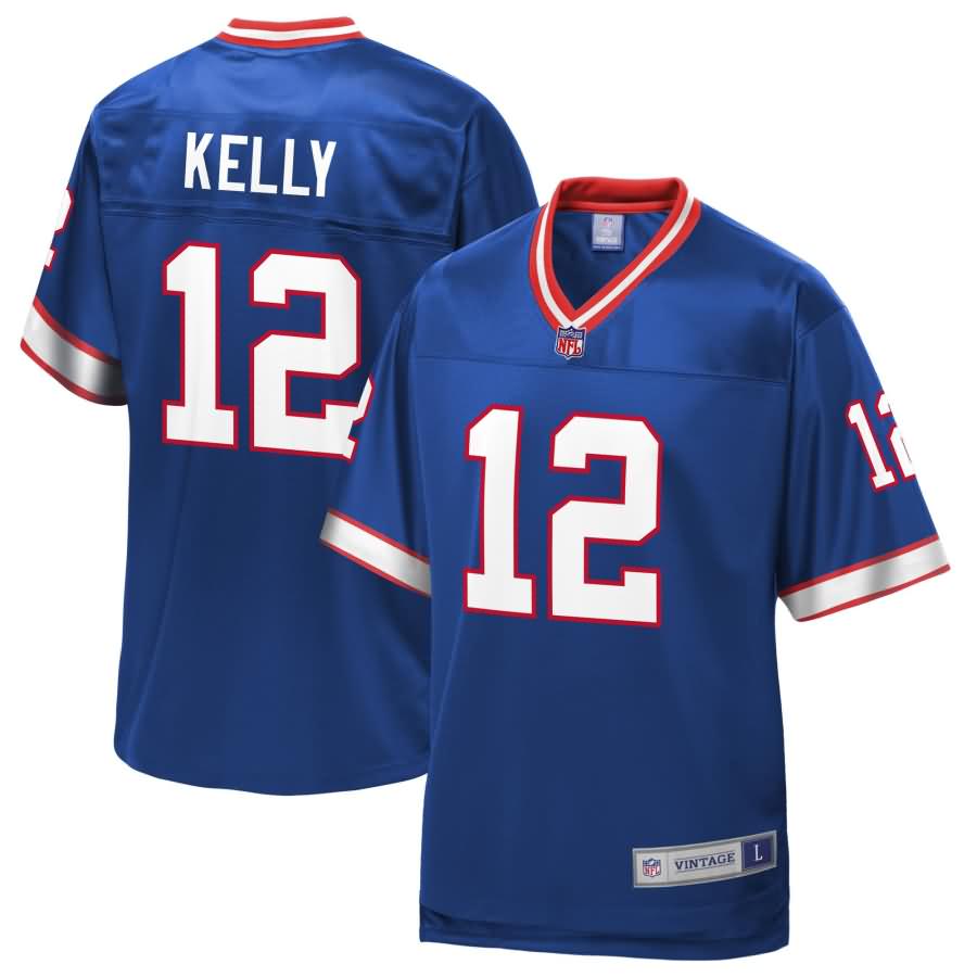 Jim Kelly Buffalo Bills NFL Pro Line Retired Team Player Jersey - Royal