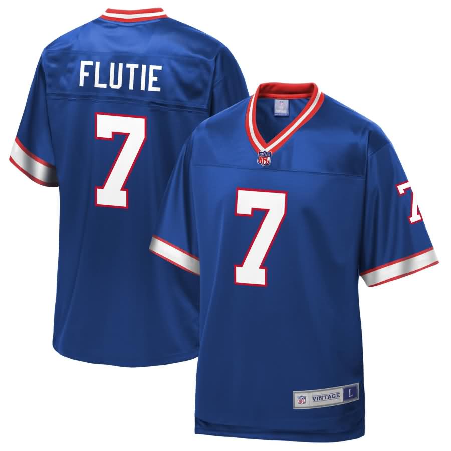 Doug Flutie Buffalo Bills NFL Pro Line Retired Team Player Jersey - Royal