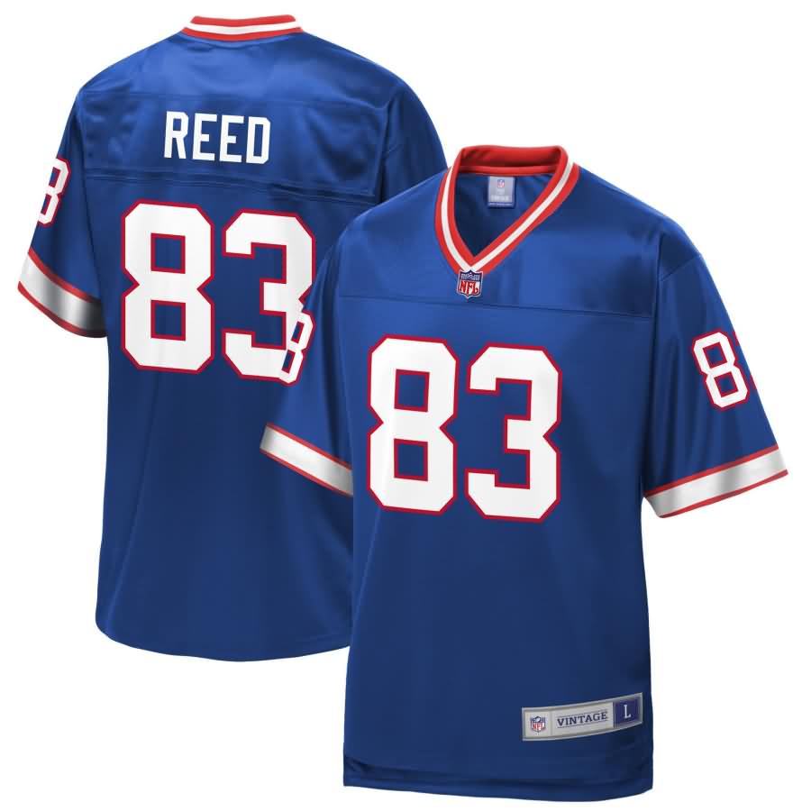 Andre Reed Buffalo Bills NFL Pro Line Retired Team Player Jersey - Royal