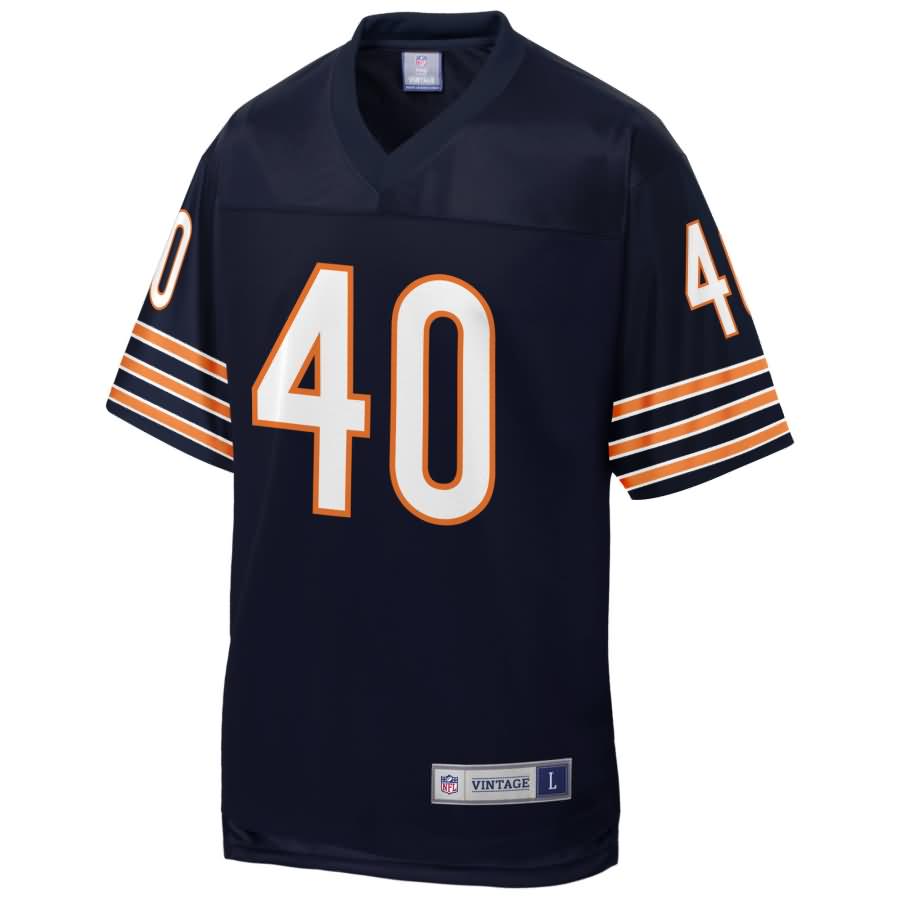 Gale Sayers Chicago Bears NFL Pro Line Retired Team Player Jersey - Navy