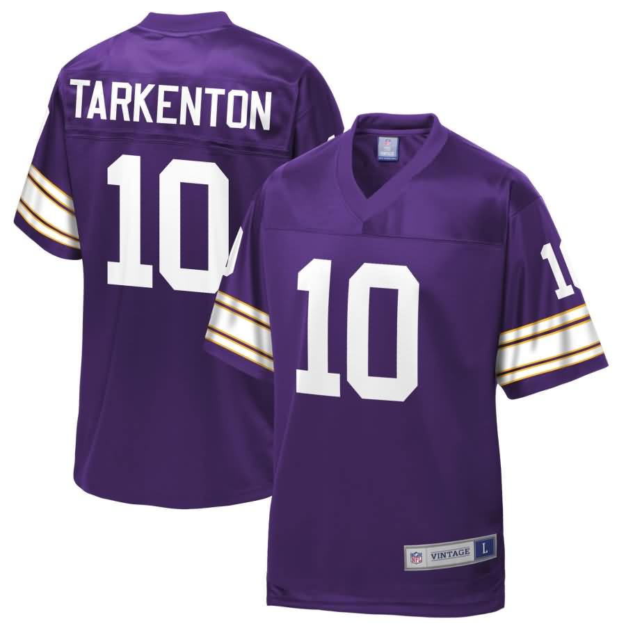 Fran Tarkenton Minnesota Vikings NFL Pro Line Retired Team Player Jersey - Purple