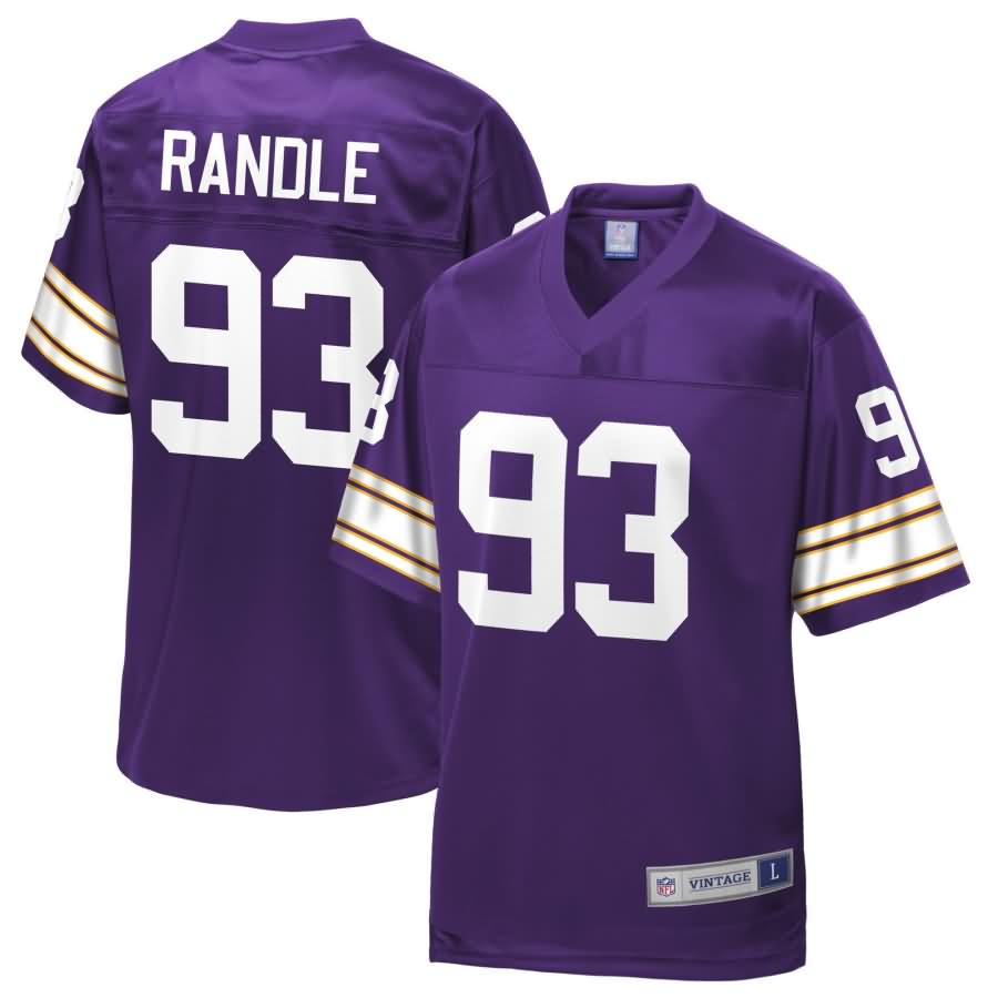 John Randle Minnesota Vikings NFL Pro Line Retired Team Player Jersey - Purple