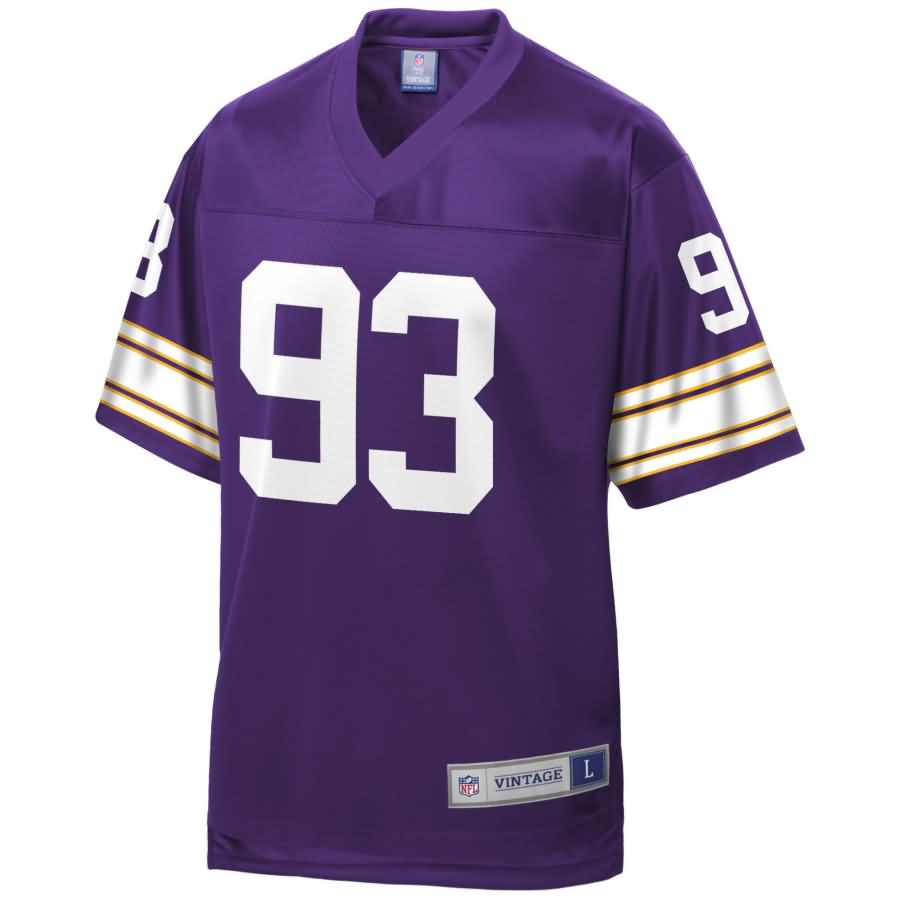 John Randle Minnesota Vikings NFL Pro Line Retired Team Player Jersey - Purple