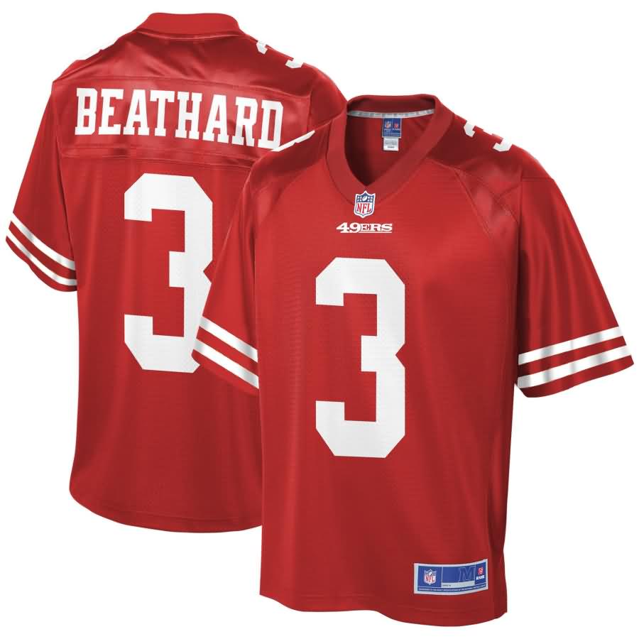 C.J. Beathard San Francisco 49ers NFL Pro Line Team Player Jersey - Scarlet