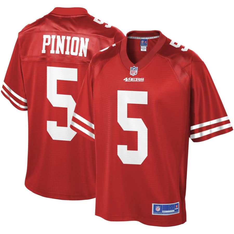 Bradley Pinion San Francisco 49ers NFL Pro Line Team Player Jersey - Scarlet