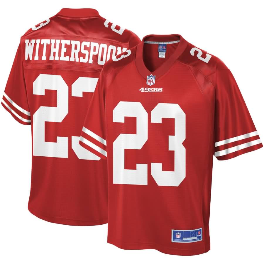 Ahkello Witherspoon San Francisco 49ers NFL Pro Line Team Player Jersey - Scarlet