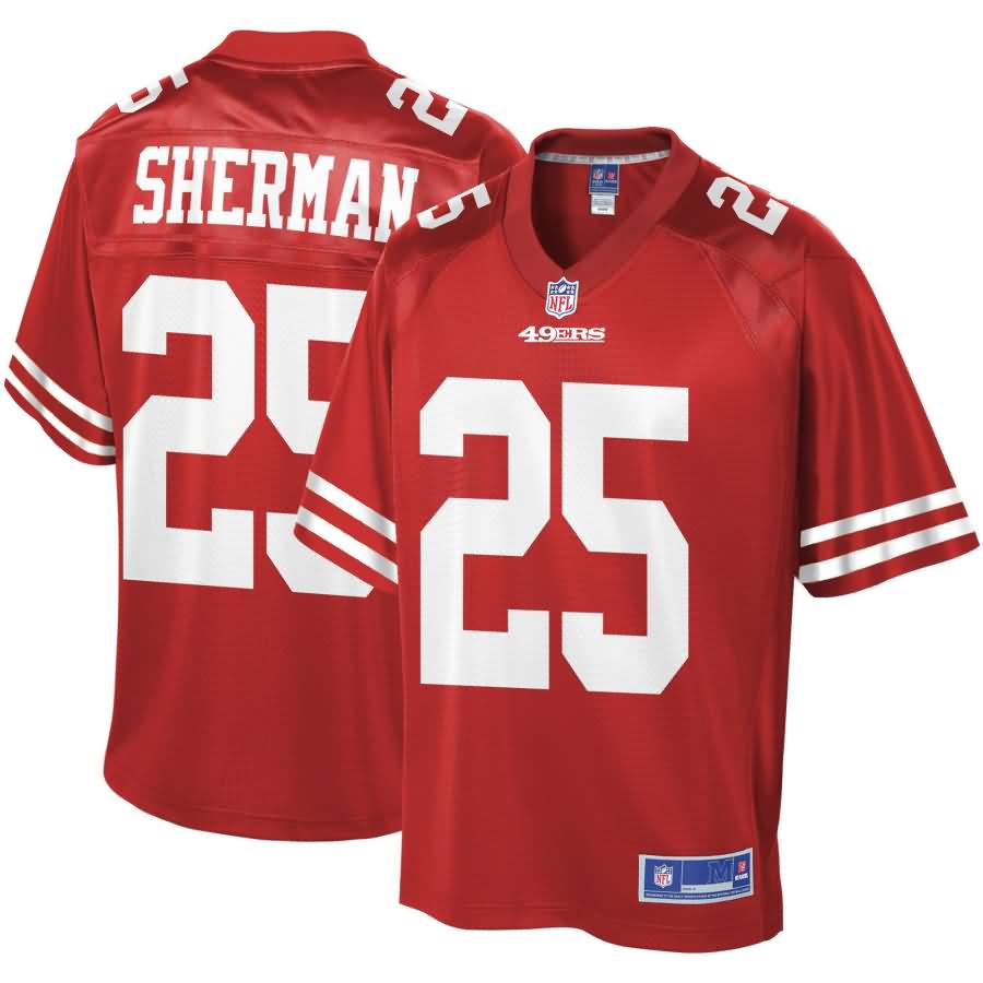 Richard Sherman San Francisco 49ers NFL Pro Line Team Player Jersey - Scarlet