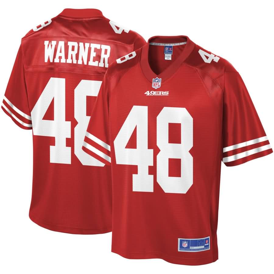 Fred Warner San Francisco 49ers NFL Pro Line Team Player Jersey - Scarlet