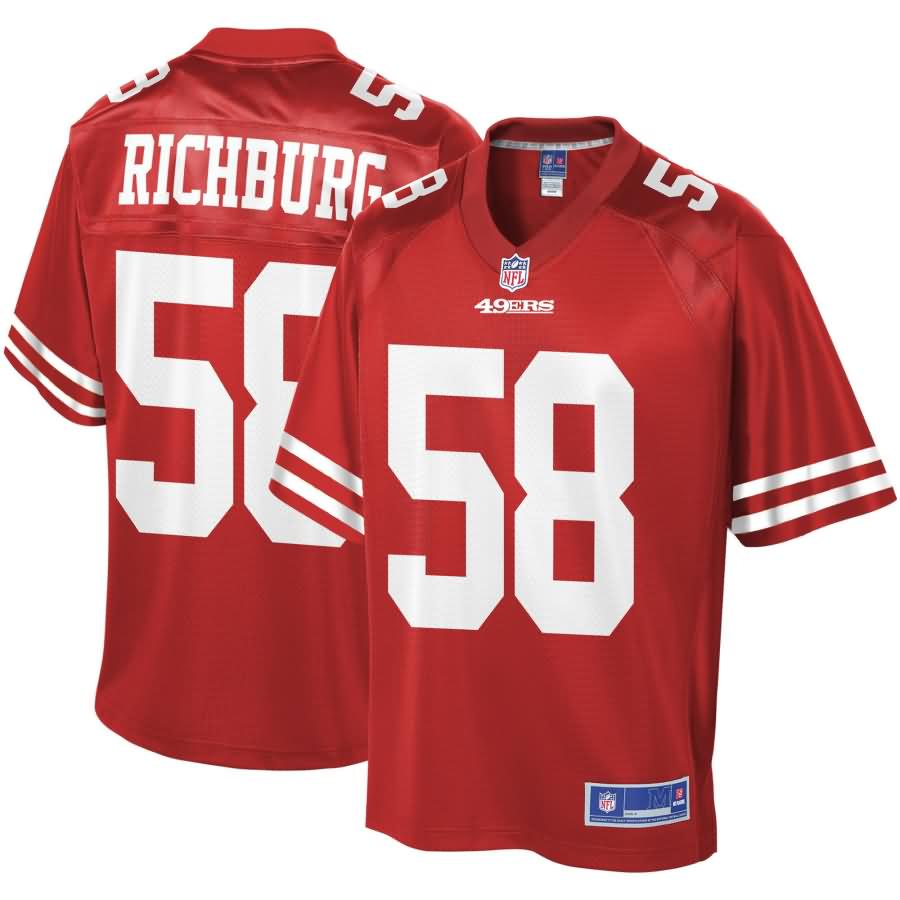 Weston Richburg San Francisco 49ers NFL Pro Line Team Player Jersey - Scarlet