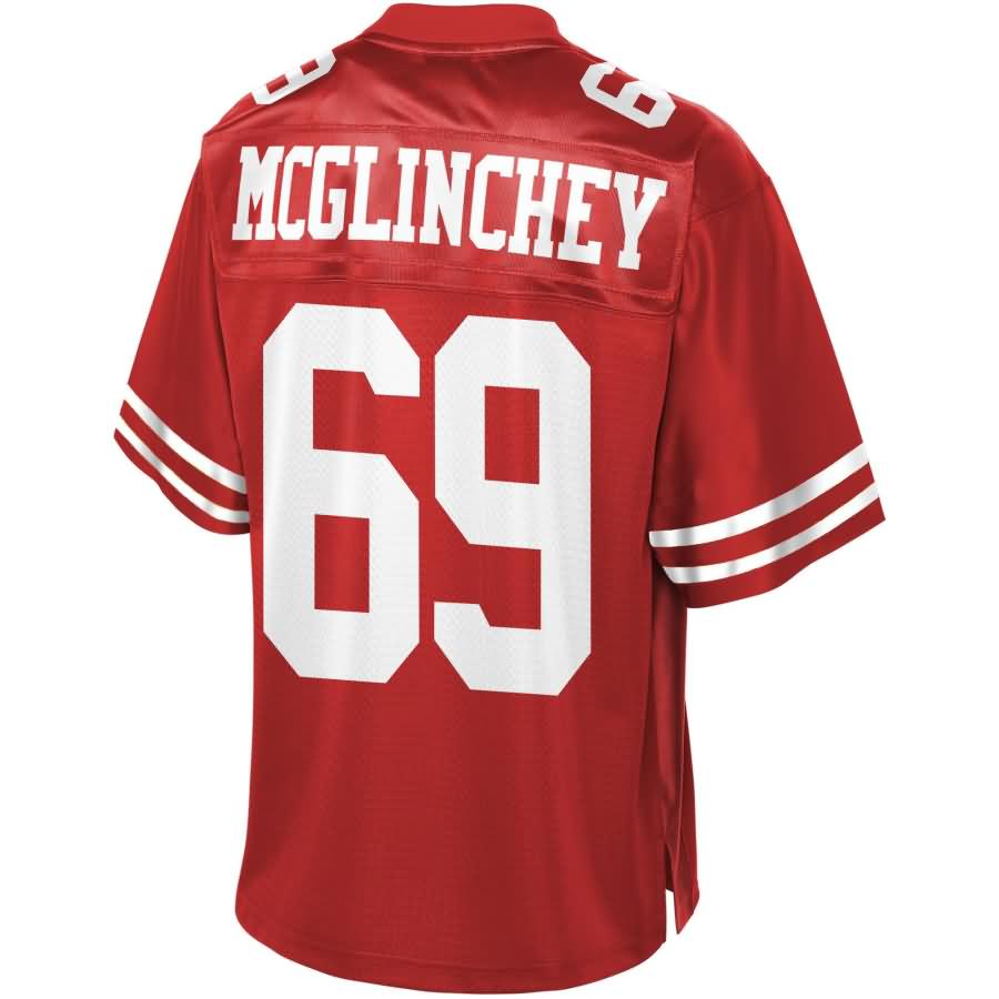 Mike McGlinchey San Francisco 49ers NFL Pro Line Team Player Jersey - Scarlet