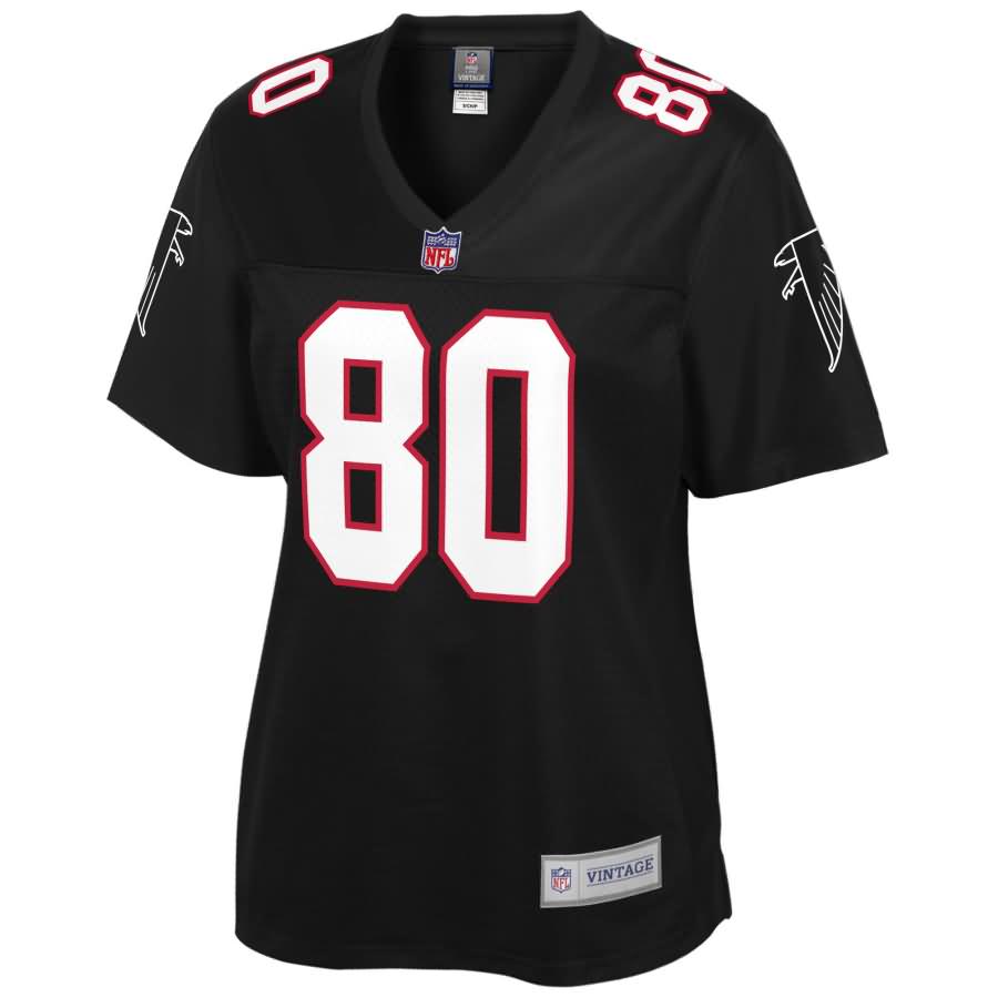 Andre Rison Atlanta Falcons NFL Pro Line Women's Retired Player Jersey - Black