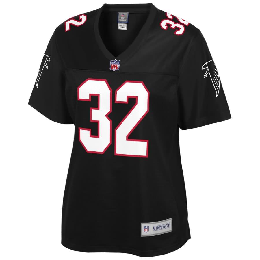 Jamal Anderson Atlanta Falcons NFL Pro Line Women's Retired Player Jersey - Black