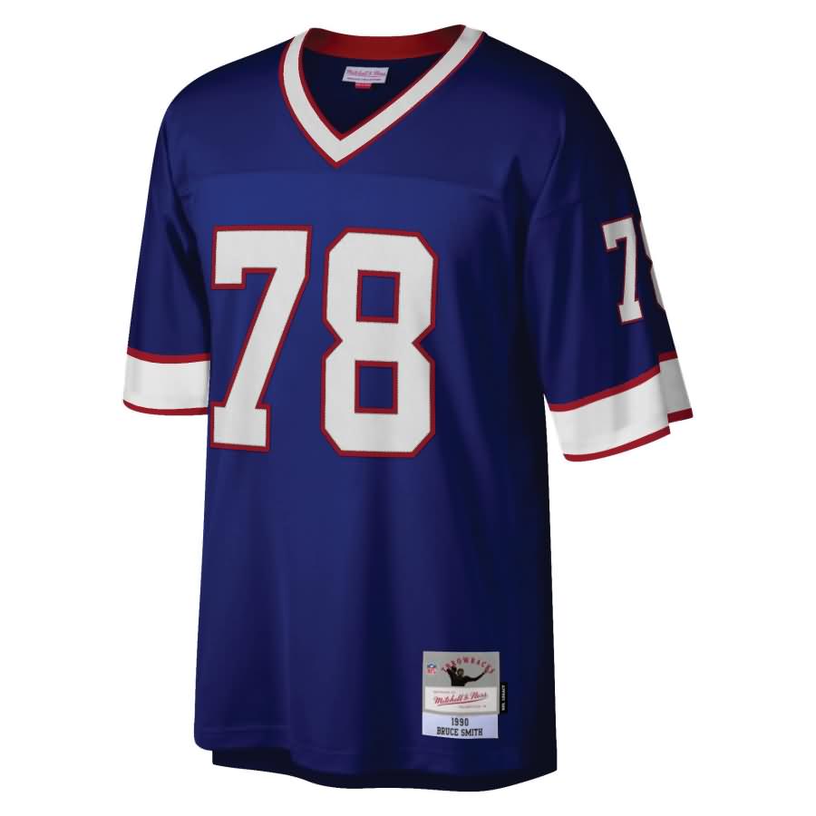 Bruce Smith Buffalo Bills Mitchell & Ness 1990 Retired Player Replica Jersey - Royal