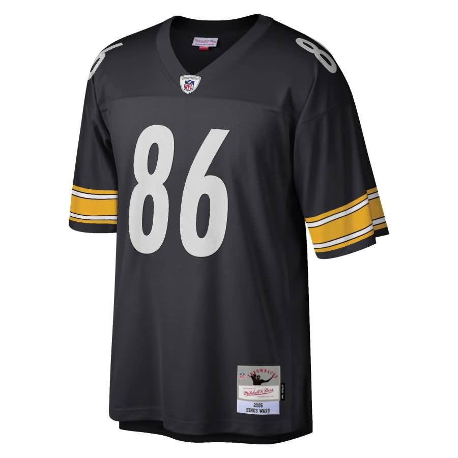 Hines Ward Pittsburgh Steelers Mitchell & Ness 2005 Retired Player Replica Jersey - Black