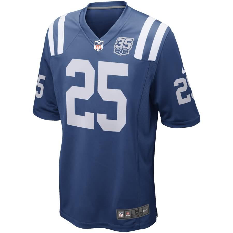 Marlon Mack Indianapolis Colts Nike 35th Season Game Jersey - Royal