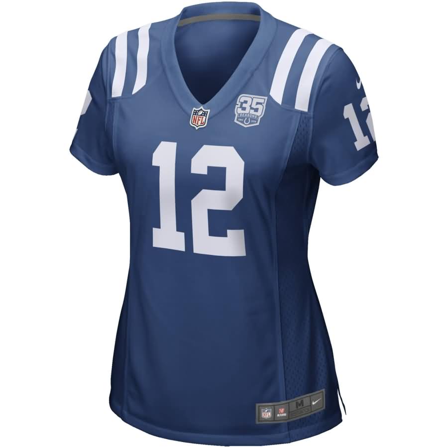 Andrew Luck Indianapolis Colts Nike Women's 35th Season Game Jersey - Royal