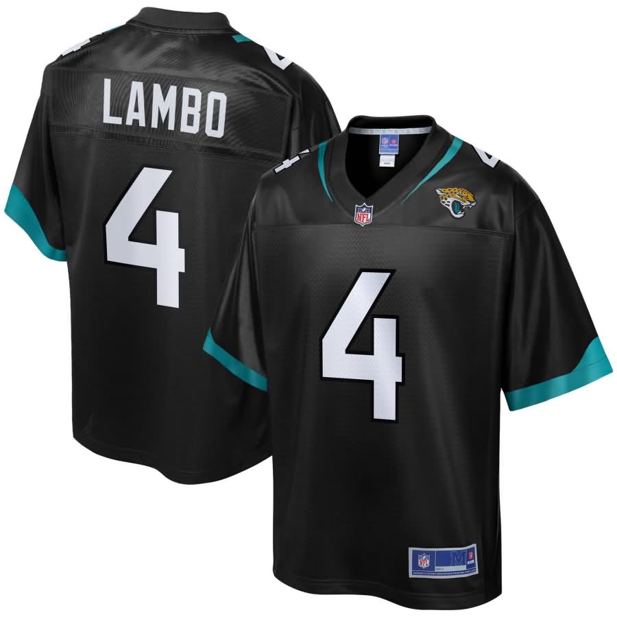 Josh Lambo Jacksonville Jaguars NFL Pro Line Team Player Jersey - Black